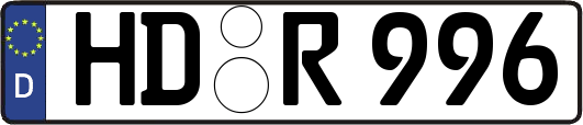 HD-R996