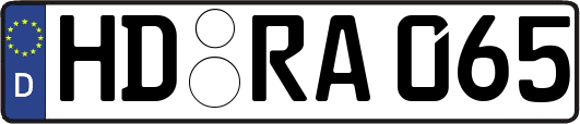 HD-RA065