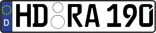HD-RA190