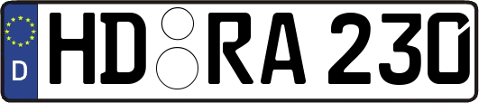 HD-RA230