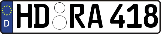 HD-RA418