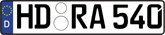 HD-RA540