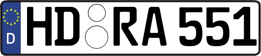 HD-RA551