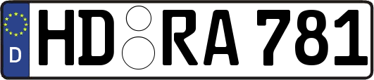 HD-RA781