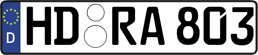 HD-RA803