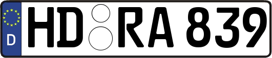 HD-RA839