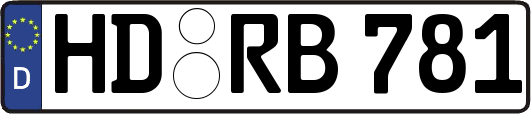 HD-RB781
