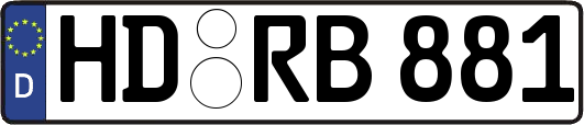 HD-RB881