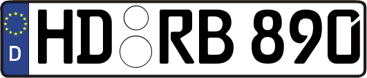 HD-RB890