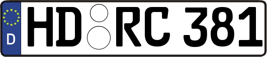 HD-RC381