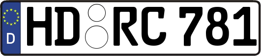 HD-RC781