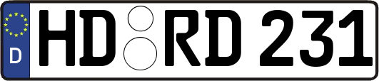 HD-RD231