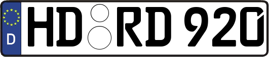 HD-RD920
