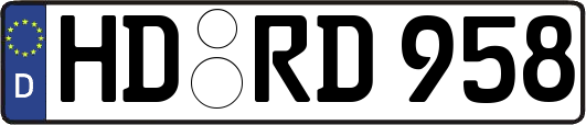 HD-RD958