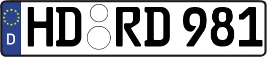 HD-RD981