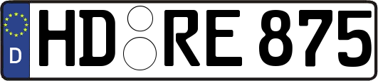 HD-RE875