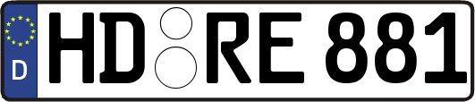 HD-RE881