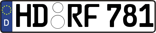 HD-RF781