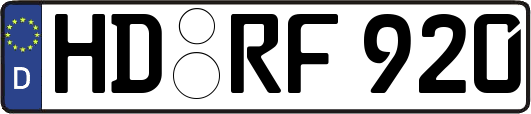 HD-RF920