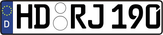 HD-RJ190