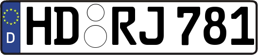 HD-RJ781