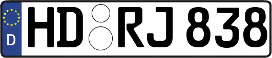 HD-RJ838