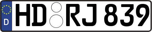 HD-RJ839