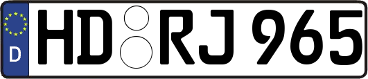 HD-RJ965