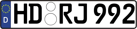 HD-RJ992