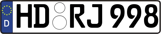 HD-RJ998
