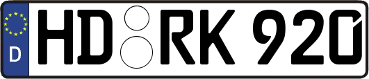 HD-RK920