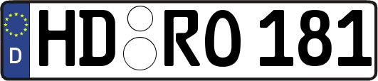 HD-RO181