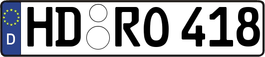 HD-RO418