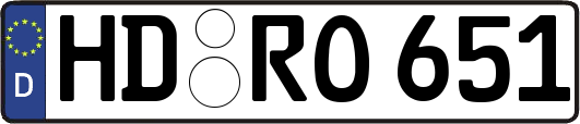 HD-RO651