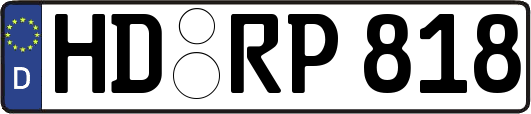 HD-RP818