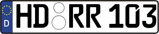 HD-RR103