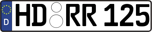 HD-RR125