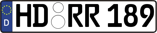 HD-RR189