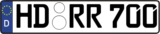 HD-RR700
