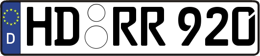 HD-RR920