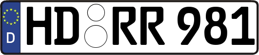 HD-RR981