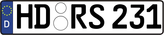 HD-RS231