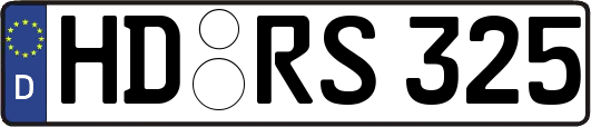HD-RS325