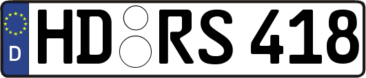 HD-RS418