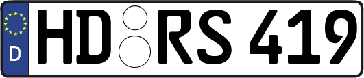HD-RS419