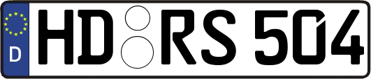 HD-RS504