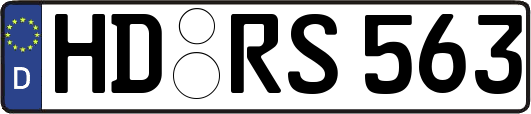 HD-RS563