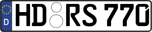 HD-RS770
