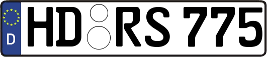 HD-RS775