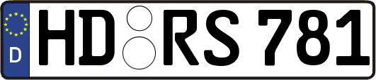 HD-RS781